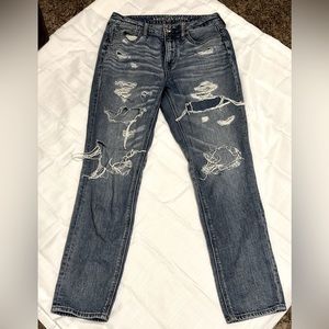 American Eagle Hi-Rise Tomgirl Jeans | Size 4